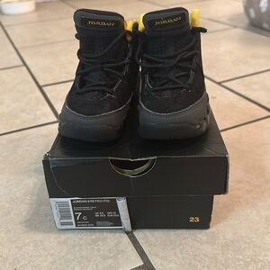 Jordan 9 retro toddler size 7